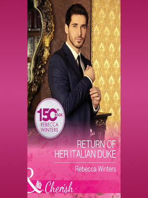 cover image of Return of Her Italian Duke